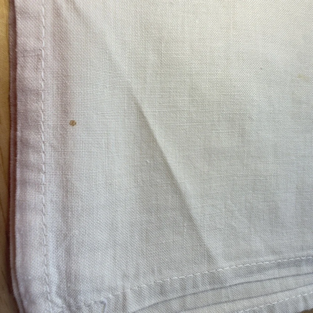 Vintage‎ Madeira Linen Tablecloth 66x98 w/ 32